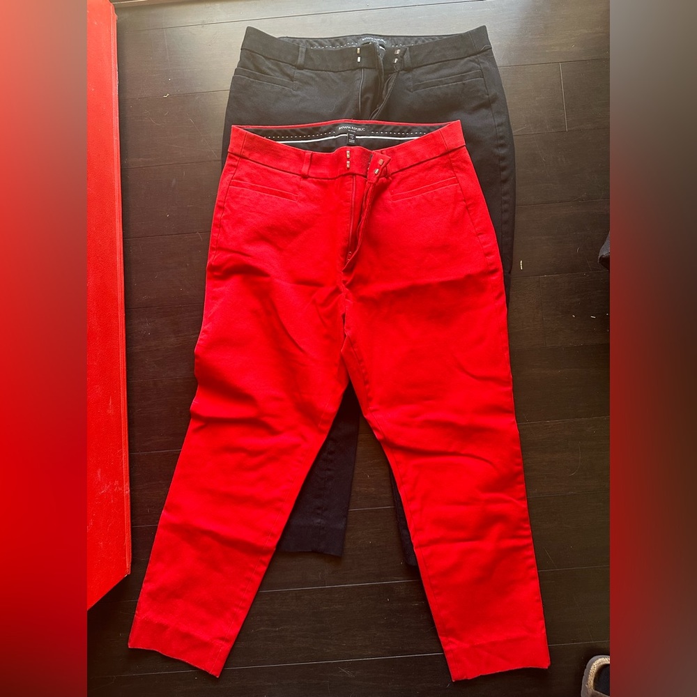 Banana Republic Sloan Pants bundle size 12P